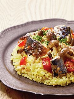【エスビー食品監修】鯖缶パエリア-レシピのメイン写真