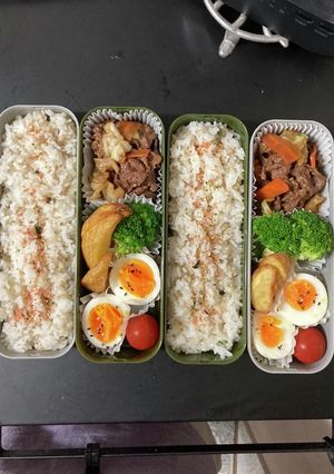 男子高校生弁当　記録4 回鍋肉風-レシピのメイン写真