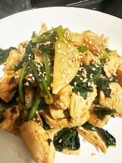 鶏むね肉とカブのピリ辛炒め-レシピのメイン写真