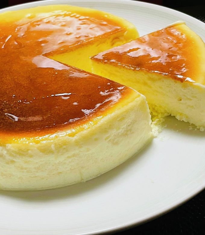 生スフレチーズケーキ Update by tacci's 【クックパッド】 簡単