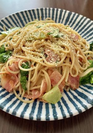 ✨グリーンリーフとベーコンのパスタ✨-レシピのメイン写真