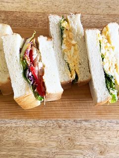 サラダチキンと卵サンド-レシピのメイン写真