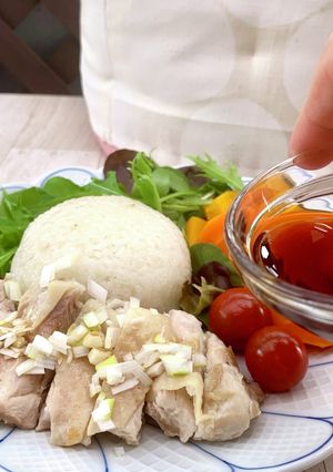 ポリCOOK保温調理『カオマンガイ』-レシピのメイン写真
