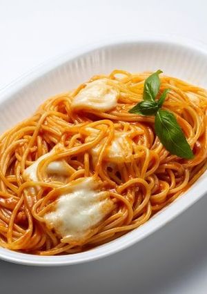 モッツァレラチーズのトマトパスタ-レシピのメイン写真