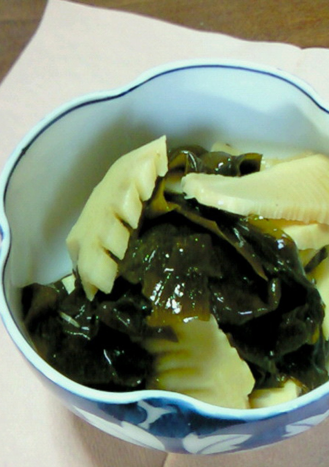 母の味☆筍とわかめの煮物(わかたけ煮)-レシピのメイン写真