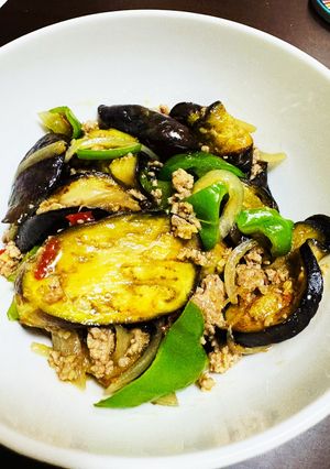 台湾調味料の蒜蓉辣椒を使った本格麻婆茄子-レシピのメイン写真