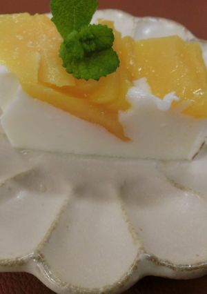 桃のヨーグルト寒天-レシピのメイン写真