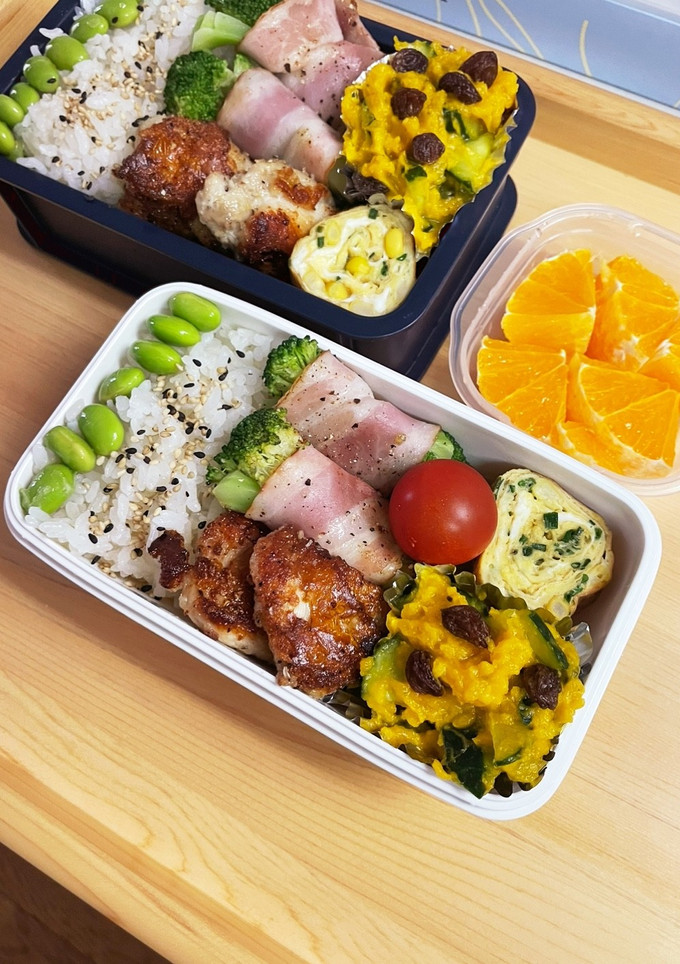 20250605娘ちゃん息子っちのお弁当-レシピのメイン写真