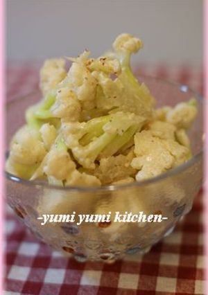 野菜を食べよう☆カリフラワーのマス・マヨ-レシピのメイン写真
