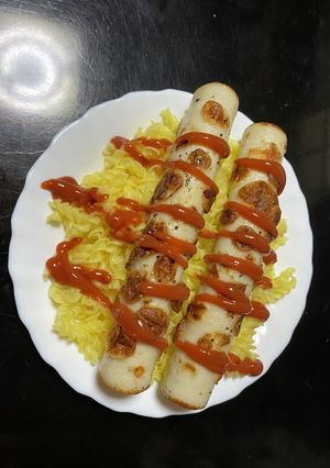 リッチなマカロニちくわ-レシピのメイン写真