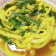ニラとうどんのみのシンプルカレーうどん