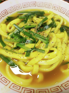ニラとうどんのみのシンプルカレーうどん-レシピのメイン写真