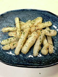長芋のホクカリバタースパイス炒め-レシピのメイン写真