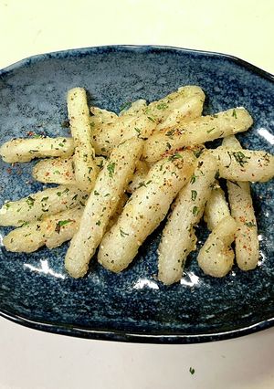 長芋のホクカリバタースパイス炒め-レシピのメイン写真