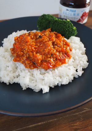 アレンジ自在！！カレーミートソース丼-レシピのメイン写真