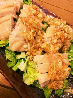 柔らか☆鶏もも肉の蒸し鶏☆香味タレ-レシピのメイン写真