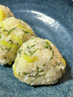 梅、大葉、たくあんの混ぜごはん-レシピのメイン写真