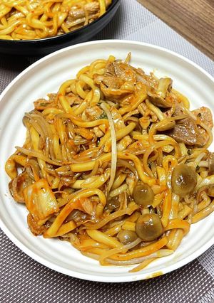 ギルティー！焼きうどん♪6/5-レシピのメイン写真