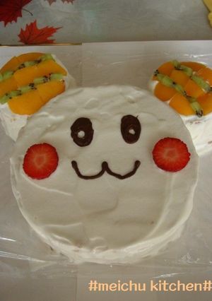 簡単だよ♪うーたんのケーキ♪-レシピのメイン写真