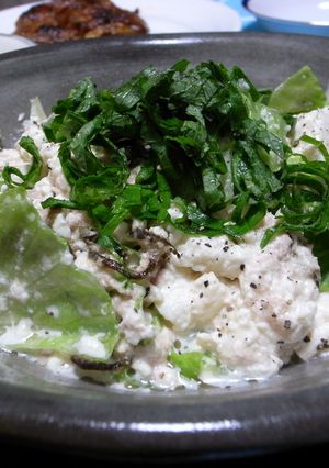 レタス・豆腐・ツナの塩昆布マヨサラダ-レシピのメイン写真