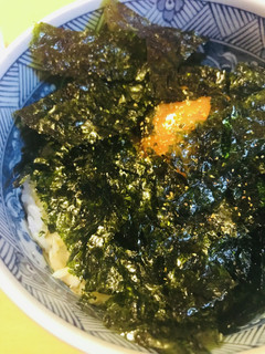 韓国海苔トッピングのたまごかけごはん-レシピのメイン写真