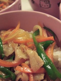 簡単!豚丼(´ε`*)-レシピのメイン写真