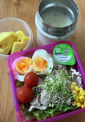高校生女子弁当　168-レシピのメイン写真