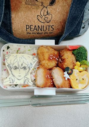 毎日高校男子弁当 ハイキューひなた-レシピのメイン写真