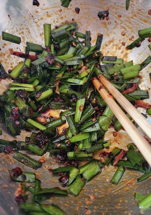ニラの付け合せ(ご飯がすすむ)-レシピのメイン写真