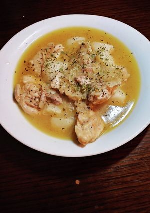 簡単☆かぶと鶏肉のコンソメスープ-レシピのメイン写真