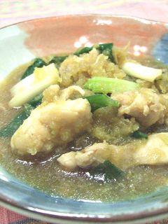 さっぱり☆鶏肉とネギのみぞれ煮-レシピのメイン写真