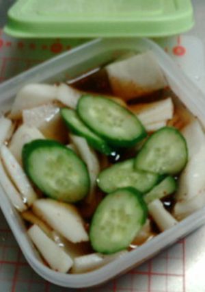すぐできる☆きゅうりと大根の漬け物☆-レシピのメイン写真