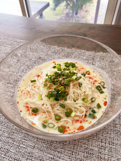 ゴマ豆乳そうめん-レシピのメイン写真
