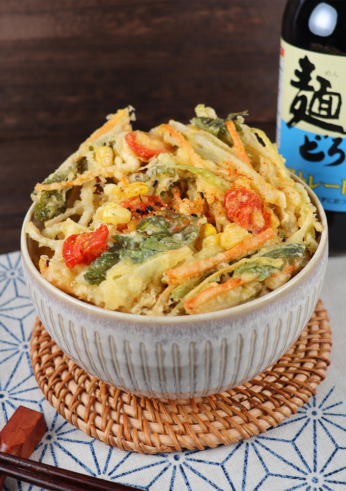 夏のかき揚げ丼-レシピのメイン写真