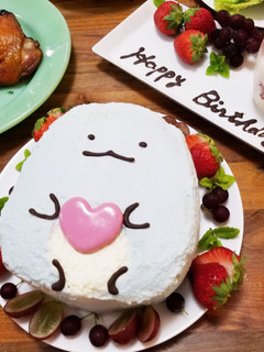 ☆すみっこ☆バースデーケーキ-レシピのメイン写真