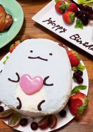 ☆すみっこ☆バースデーケーキ-レシピのメイン写真
