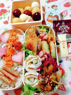 今日のお弁当♪女子中学生♡-レシピのメイン写真