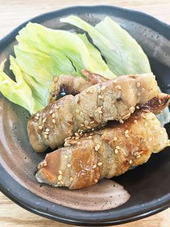 ナスの豚バラ巻き-レシピのメイン写真