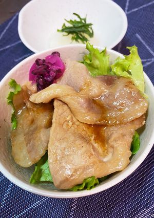 夏だ！肉だ！「照り焼き大葉おろし丼」-レシピのメイン写真