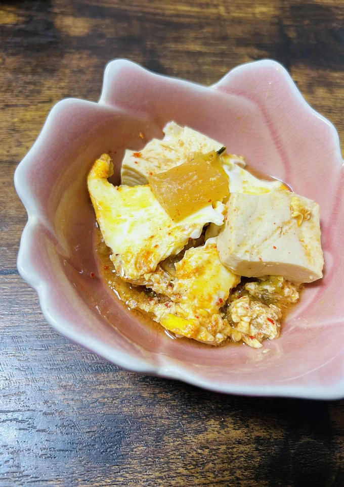 豆腐とキムチの卵とじ-レシピのメイン写真