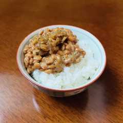 รูปของ 水戸の食卓より♪金山寺味噌納豆