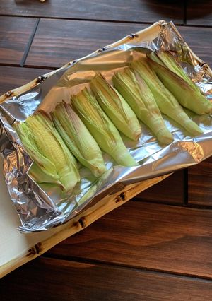 暑い日に！ヤングコーントースター焼き-レシピのメイン写真