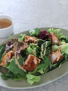 とんかつサラダ-レシピのメイン写真