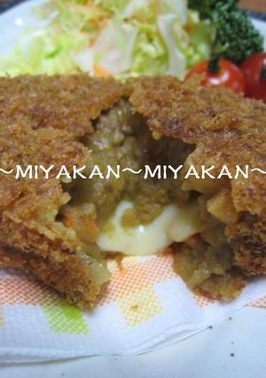 3日目のカレーでカレーコロッケなり。-レシピのメイン写真