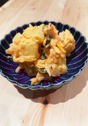 ワンパン！じゃがいものマヨキムチサラダ-レシピのメイン写真