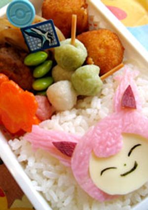 キャラ弁　エネコ弁当（ポケモン）-レシピのメイン写真