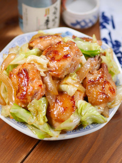 鶏のみりん味噌漬け焼きの野菜炒め-レシピのメイン写真
