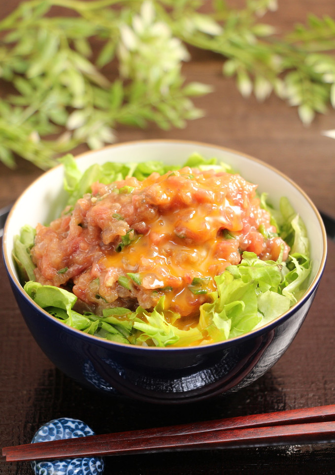 簡単！ねぎとろ丼-レシピのメイン写真