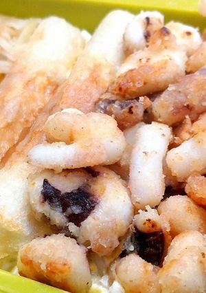 福岡県大牟田市名物★イカタル弁当★動画★-レシピのメイン写真