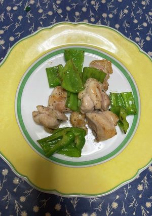 鶏肉のピーマン炒め-レシピのメイン写真